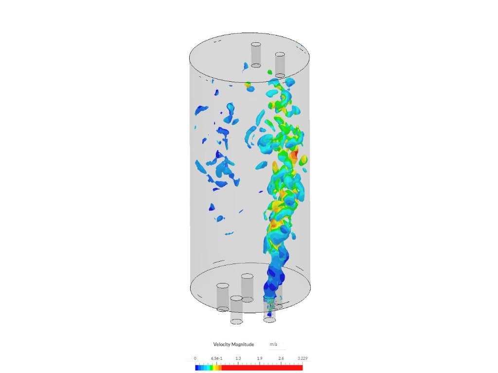 Multiphase & Reactive Flow CFD Analysis