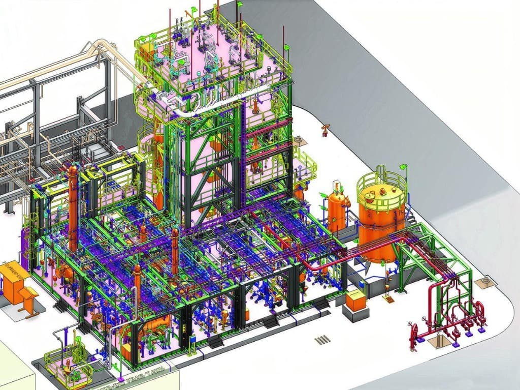 Industrial Plant Layout & 3D Design Services - MACPROTEC Engineering & Design Services